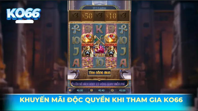 Khuyến mãi độc quyền cho nổ hũ trực tuyến KO66
