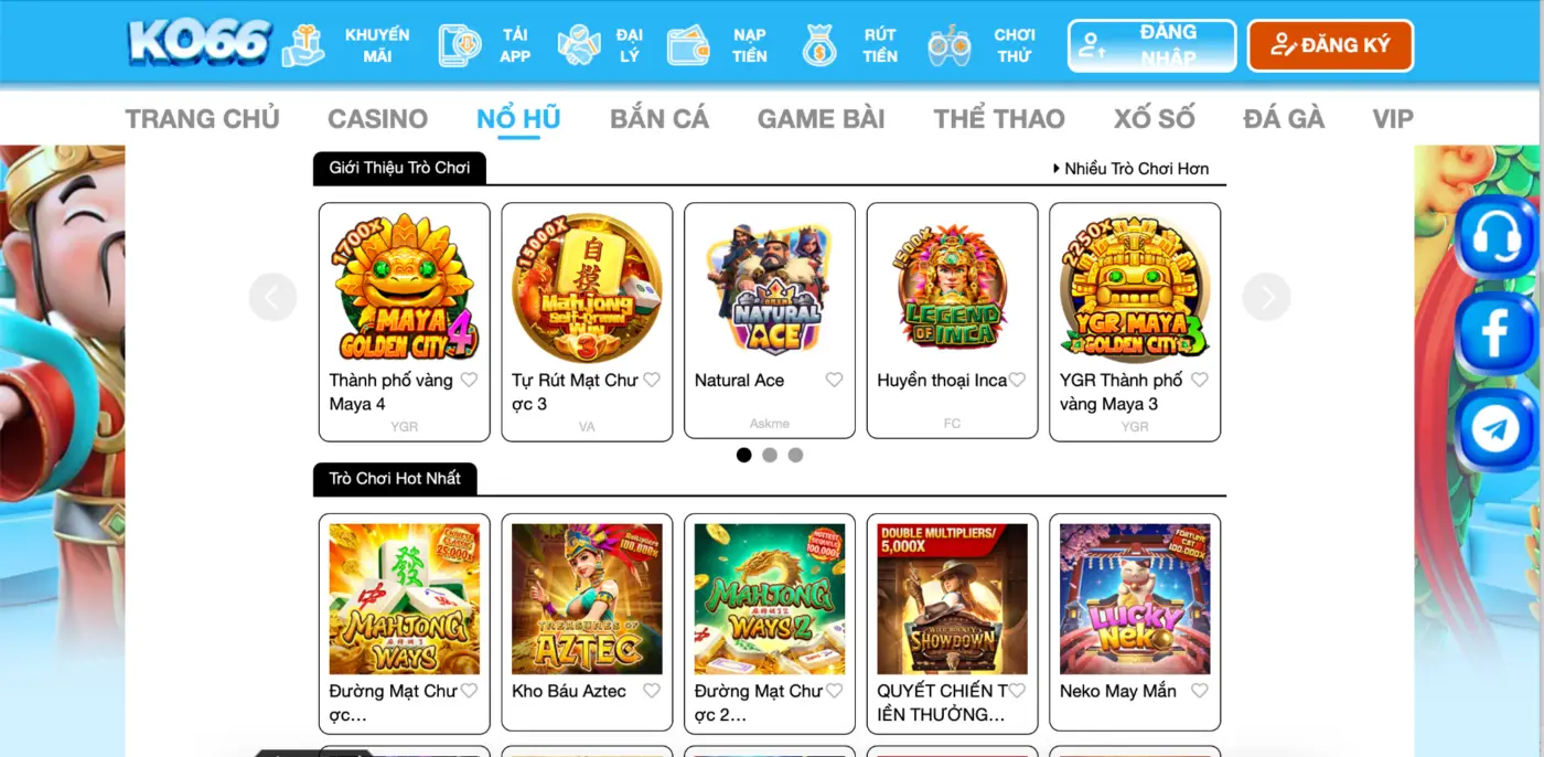 Kho trò chơi đa dạng, hấp dẫn